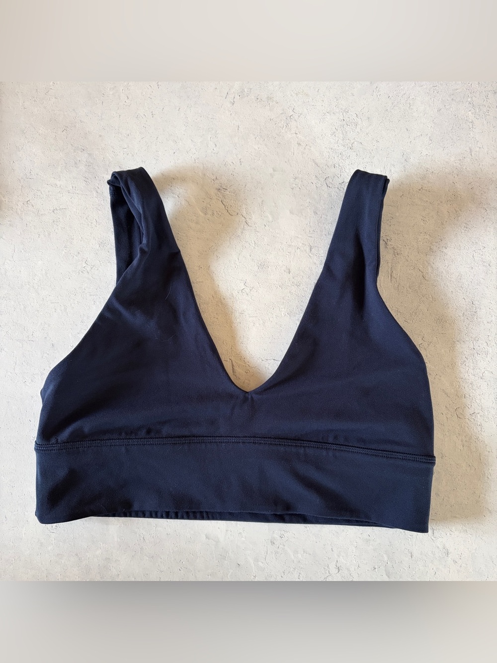 Lululemon Athletica Deep Navy V-Neck Sports Bralette
